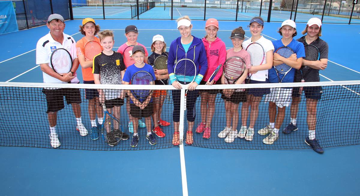 Jessica Moore Gets Back To The Grassroots Of Tennis With A Series Of Masterclasses In Bendigo